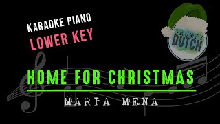 Home for Christmas - Maria Mena [Lower Key Piano Cover]