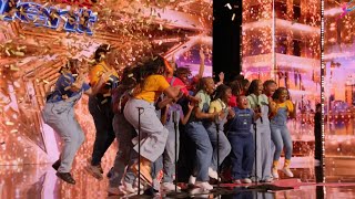 Birmingham Youth Fellowship Choir Got Simons Den Buzzer On Americas Got Talent 2025