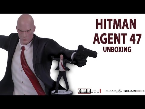 Hitman Agent 47 Chessmaster Figure Statue SquareEnix