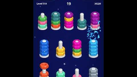 Sort Nuts Level 511 - 520 Walkthrough | PuzzleChallenge ✔️