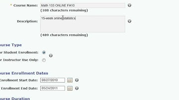 CourseCompass Old Design - In-Depth for Faculty Part 2 of 12