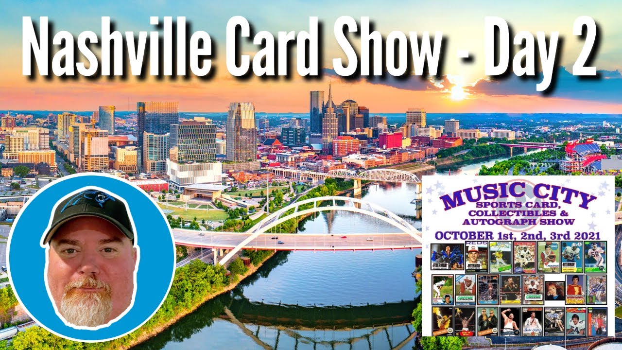 Nashville Card Show (Music City Sports Card Show) Day 2! YouTube