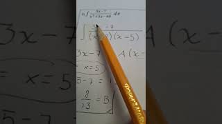 Integration by partial fractions