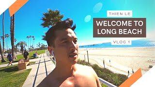 vlog 1 • hello again 🥹 + welcome to LONG BEACH + meet my BOYFRIEND!
