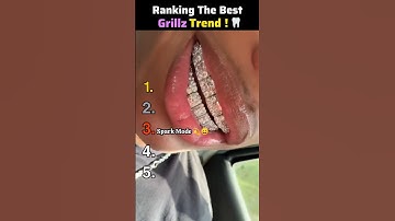 Ranking YOU HAVE SOMETHING IN YOUR TEETH / GRILLZ Trends (Part 1) #ranking #tiktok #trand #usa
