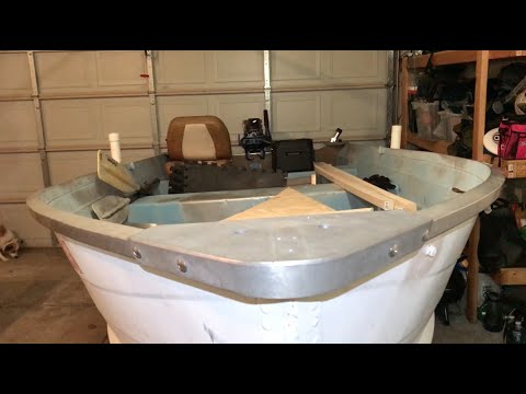 16' deep v starcraft aluminum boat build ep. 1 - youtube