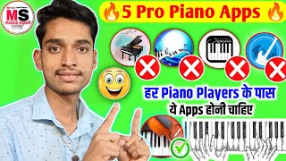 Top 5 Piano Apps 🔥 Best Piano App - Piano Tutorial - Mobile Piano - Walk Band - Perfect Piano screenshot 1