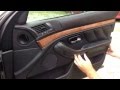 DIY BMW door panel removal the easiest way E38 E39