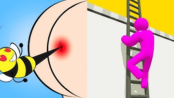 Help Me Tricky Puzzle vs Ladder Master 3D / Satisfying Gameplay All Levels...