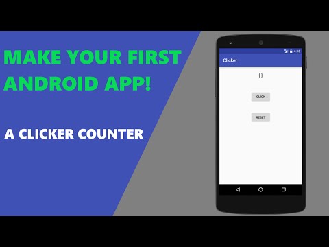 Android Studio Android Programming Tutorial For Beginners Simple Clicker Application