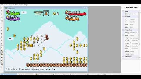 Super Mario Infinity - Development Backstage #1 - SMBX 1.4.5