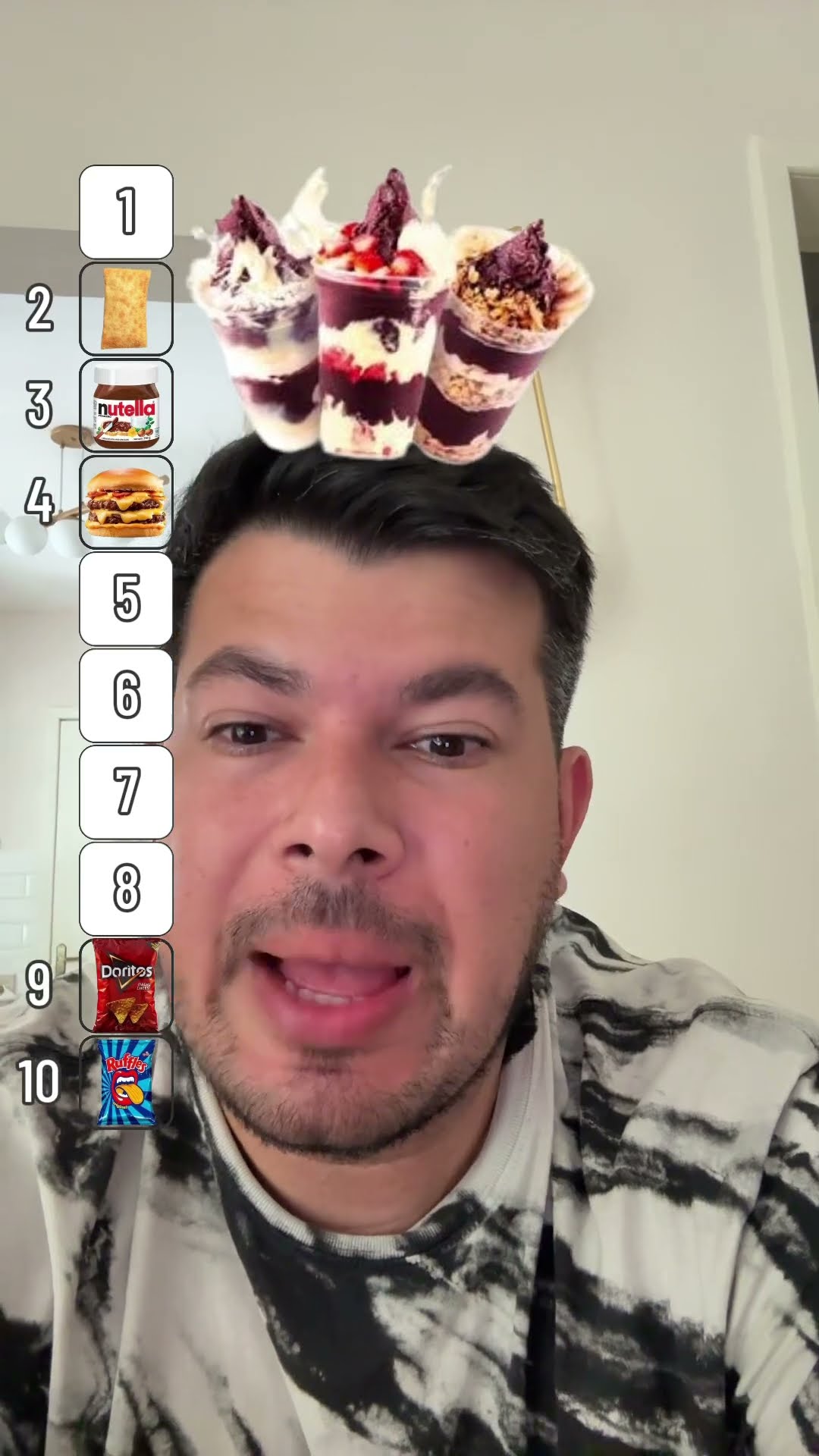 Qual melhor comida??? #crazyparking #games #gaming