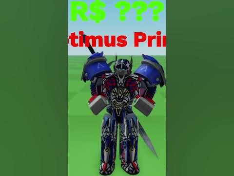 Roblox Optimus Prime (Realistic) Outfit Idea💡 - YouTube