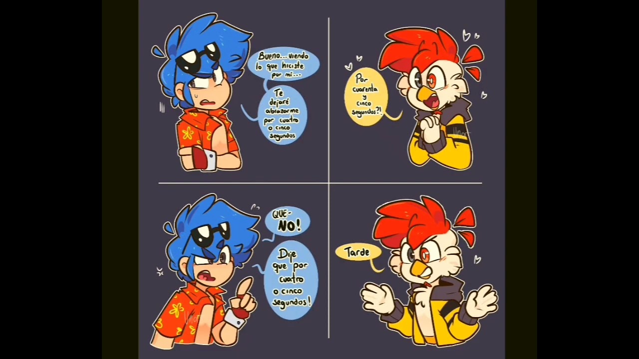 cómics de #riumba 💛💙