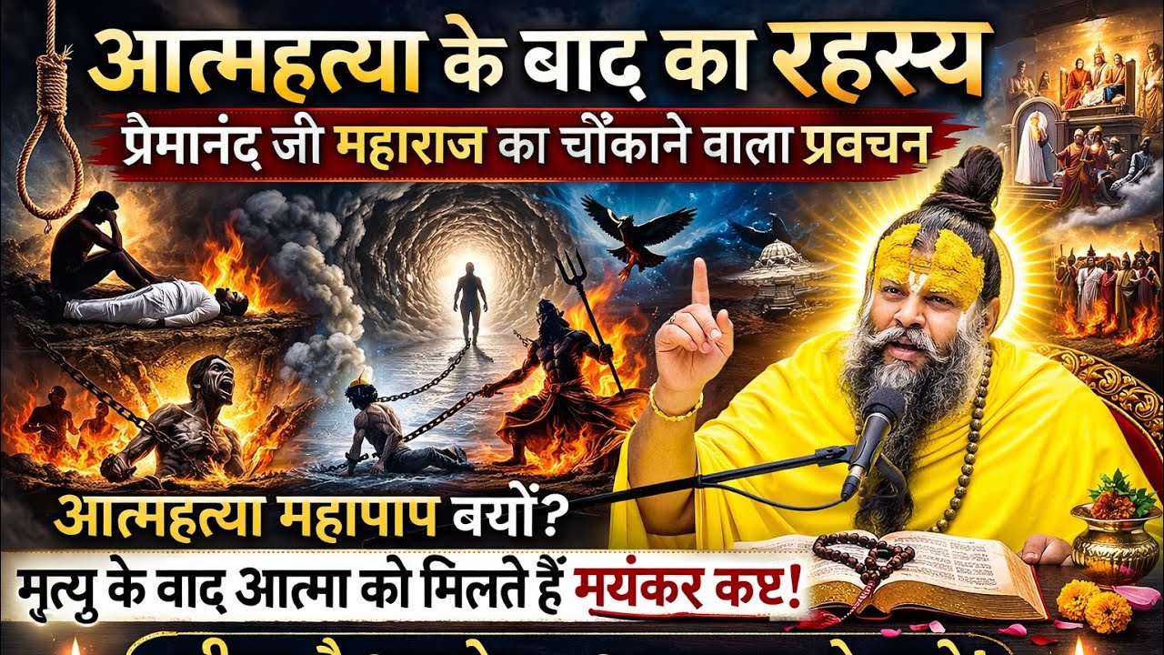 Что происходит с жертвами самоубийства после смерти? Шокирующее откровение Премананда.