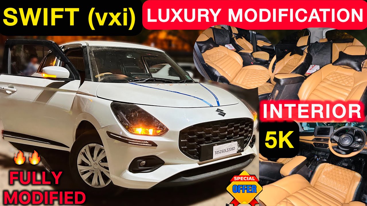 Swift Luxurious Modification With Price🔥Swift Modified - YouTube