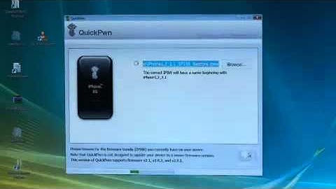 iPhone Hacking 101 - 6 Windows QuickPwn (2.1 3g Jailbreak)