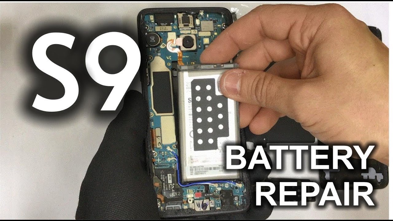 How To Replace The Battery On A Samsung Galaxy S9 Youtube