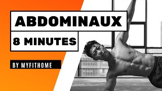 ABDOMINAUX EN 8 MINUTES by MyFitHome