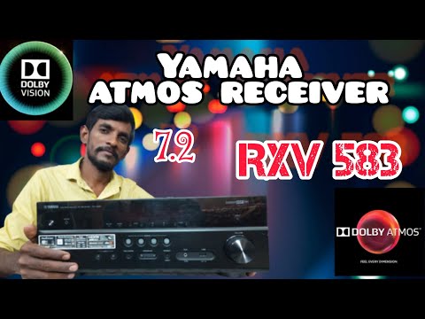 yamaha #dolby_atmos_4k #7.2_av_receiver Rxv 583 sale price 44000rs‬ 