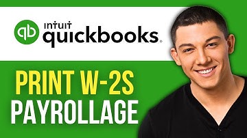 How to Print W-2s in QuickBooks Online Payroll