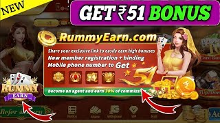 51rs sing up bonus // new teen patti app free earn paytm case and earn real money 🤑🤑🤑 screenshot 5