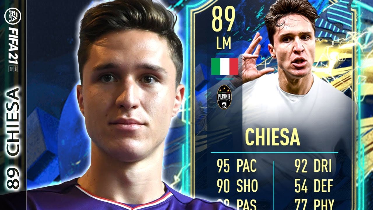 ¡SENCILLAMENTE ESPECTACULAR! 89 Federico CHIESA FIFA 21 PLAYER REVIEW TOTS SBC| TEAM OF THE SEASON