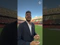 La emoción de JOAQUÍN al pisar Mestalla por última vez 🥹