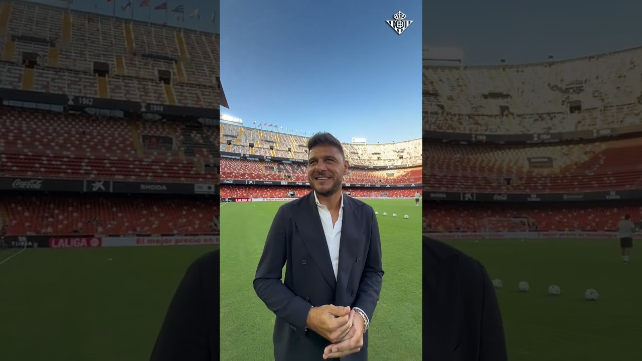 La emoción de JOAQUÍN al pisar Mestalla por última vez 🥹
