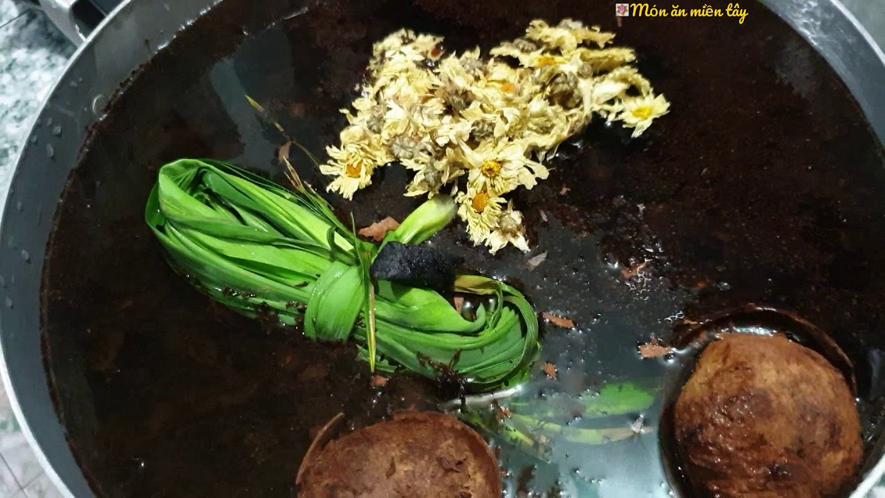 Trời nóng nấu nước sâm rong biển ,bông cúc uống giải nhiệt. Tập 101 ...