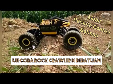 Bermain di Luar Mobil  Remote Control  Batman Rock  Crawler  