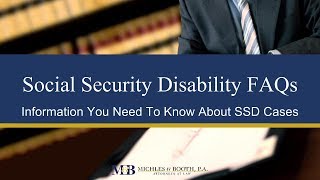 Frequently Asked Questions about Social Security Disability