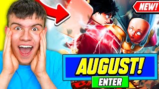 *NEW* ALL WORKING CODES FOR ANIME FIGHTING SIMULATOR X IN AUGUST 2023! ROBLOX AFS X CODES