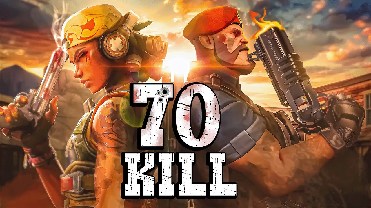 70 KILL! 2 VS 8 RANKED 💀