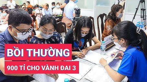 Chi trả 900 tỉ đồng bồi thường dự án Vành đai 3 cho người dân