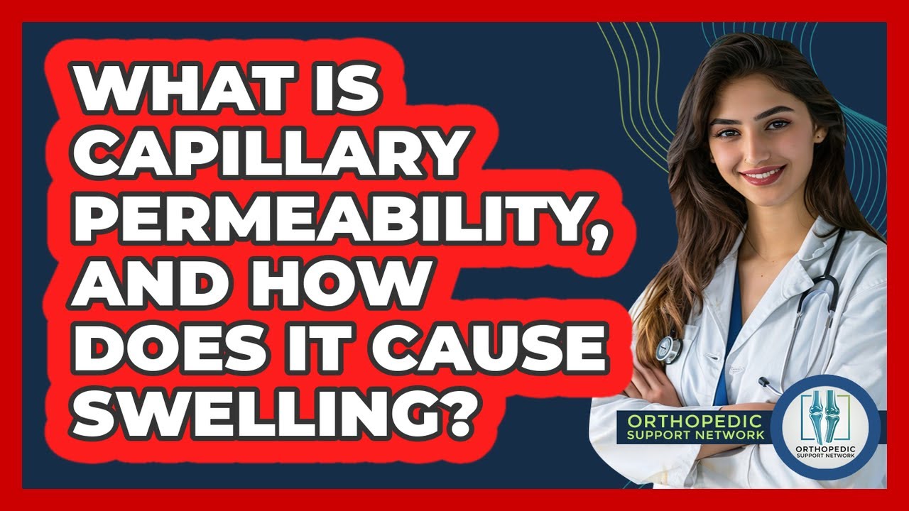 What Is Capillary Permeability, And How Does It Cause Swelling? - Orthopedic Support Network