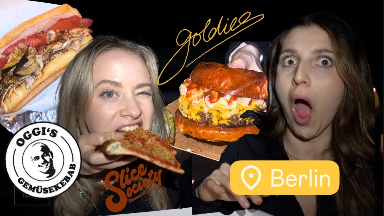 wir testen die GEHYPTESTEN FOOD SPOTS in BERLIN | Food Tour