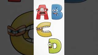 ABC Song Shorts | A–Z Alphabet Characters | Fun ABC for Kids #abcsong #alphabetsong