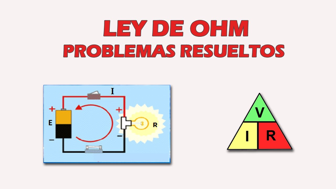 Resolución de problemas con la Ley de Ohm - YouTube