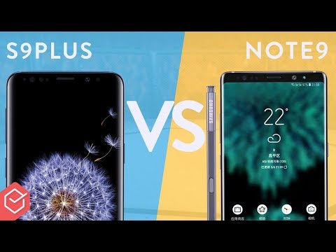 Vídeo: Qual é o melhor Samsung s9 ou note 9?
