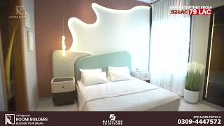 Roomi Enclave - Luxury Apartments in Rs. 79 Lac Only.