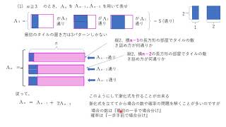 数列演習 場合の数と漸化式 2種類のタイルの敷き詰め 1995東大 Youtube 数列演習 場合の数と漸化式 2種類のタイルの敷き詰め 1995東大 Youtube