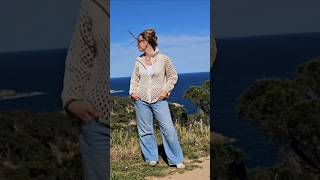 Chaqueta a crochet. Tutorial en YouTube @BCNcrochet
