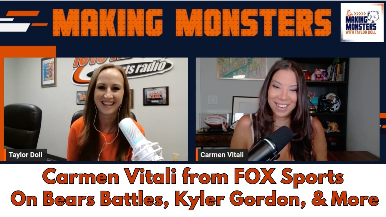 Making Monsters: Carmen Vitali on the Bears offseason midway through camp