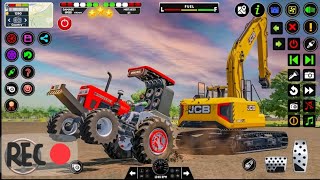 Modern Tracter 🆚 JCB 🤜🤛Tracter Simulator PC cargo Poverful JCB And Tracter agriculture- 3D