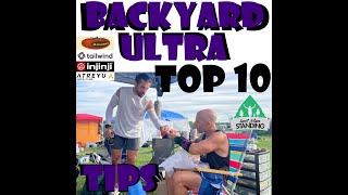 Top 10 Backyard Ultra Tips