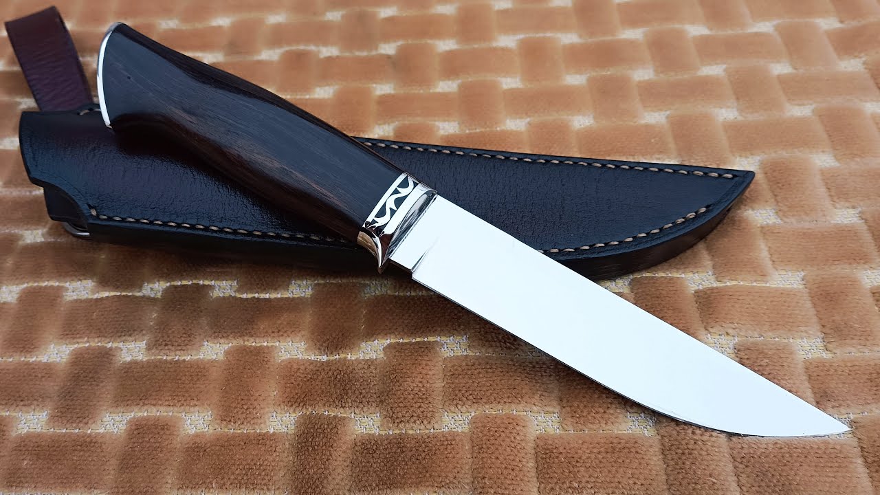 Изготовление крутого ножа из порошковой стали S90V