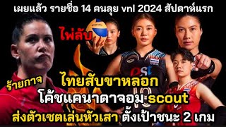 ร้ายกาจ! ไทยสับขาหลอก ตั้งเป้าชนะ 2 เกม...