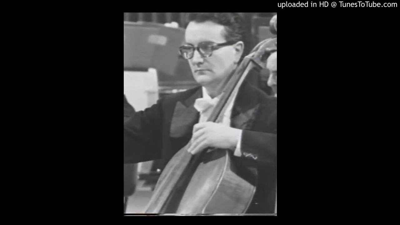 Schumann: Cello Concerto op 129 | Giacinto Caramia | Sergiu Celibidache | Orch Scarlatti (30.12.58)