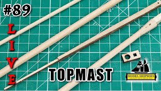 Ep. 89 - Group Build - Topmast - Gunboat Philadelphia (1776) -model Shipways Kit